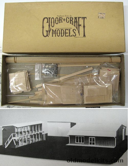 Gloor Craft Models HO Cash & Carry Lumber Company - Craftsman Kit, 402 plastic model kit